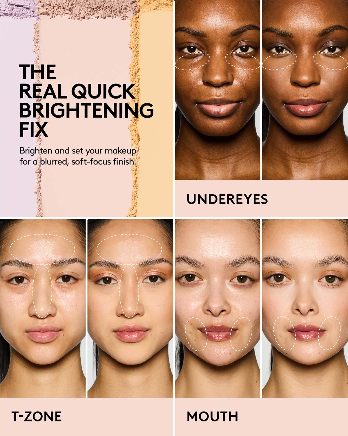 Bright Fix Instant Brightening + Blurring Powder — Lavender - 图片 8